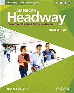 American Headway 3rd Edition Starter Student Book with Oxford Online Skills