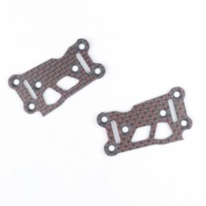 D5SGA用グラファイトリアサスペンションプレート 197mm（レッド） SAK-D5628/RE RCパーツ