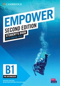 Empower 2nd Edition Pre-intermediate／B1 Student’s Book with Digital Pack