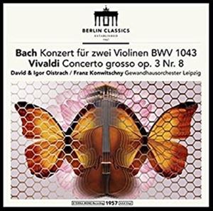輸入盤 DAVID OISTRACH ＆ IGOR OISTRACH / J.S.BACH ： CONCERTO 2 VIOLINS 