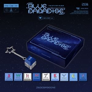 輸入盤 ZEROBASEONE / 5TH MINI ALBUM ： BLUE PARADISE （KEY CAP VER.） （LTD） [QR CODE CARD]