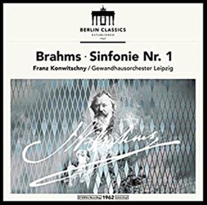 A FRANZ KONWITSCHNY / BRAHMS F SYMPHONY 1 [LP]