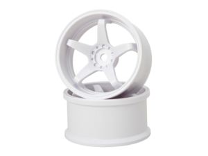 N-Type Drift Wheel Traction/+6/White GD046 RCパーツ