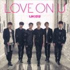 ユーキス ラブ オン ユーCD発売日2014/7/16詳しい納期他、ご注文時はご利用案内・返品のページをご確認くださいジャンル洋楽アジアンポップス　アーティストU-Kiss収録時間17分55秒組枚数1商品説明U-Kiss / LOVE ON Uラブ オン ユーK−POPグループ、U−KISSの日本通算9枚目となるシングル。新メンバー“JUN”の加入後、初シングルである本作には、U−KISSとしてはあまりなかったミドル曲「LOVE　ON　U」（ジュエリーブランド『THE　KISS』とのコラボ・ソング）他を収録。　（C）RS未収録曲収録（DVD付商品未収録）／同時発売DVD付商品はAVCD-83045封入特典イベント参加券B封入（初回生産分のみ特典）関連キーワードU-Kiss 収録曲目101.LOVE ON U(3:24)02.FEEL IT(3:40)03.Forbidden Love （Sweet Valentine Event 2014 version(3:52)04.LOVE ON U （Instrumental）(3:24)05.FEEL IT （Instrumental）(3:33)関連商品U-Kiss CD商品スペック 種別 CD JAN 4988064830466 製作年 2014 販売元 エイベックス・エンタテインメント登録日2014/05/19