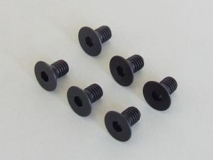 ヘックス皿ビス スチール3×5 6本入 SB1305 RCパーツ