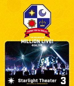 ジアイドルマスターミリオンライブフォースライブサンキューフォースマイルライブデイ3Blu-ray発売日2018/1/17詳しい納期他、ご注文時はご利用案内・返品のページをご確認くださいジャンル音楽Jポップ　監督出演収録時間195分組枚数1関連キーワード：IDOLMASTER あいます アイマス オムニバス ミリマス商品説明THE IDOLM＠STER MILLION LIVE! 4thLIVE TH＠NK YOU for SMILE! LIVE Blu-ray DAY3ジアイドルマスターミリオンライブフォースライブサンキューフォースマイルライブデイ32017年3月12日（日）日本武道館で楽しく一緒にをテーマに行われたTHE IDOLM＠STER MILLION LIVE! 4thLIVE TH＠NK YOU for SMILE!のDAY3を収録したBlu-ray。商品スペック 種別 Blu-ray JAN 4540774802470 製作国 日本 販売元 Bandai Namco Filmworks登録日2017/09/18
