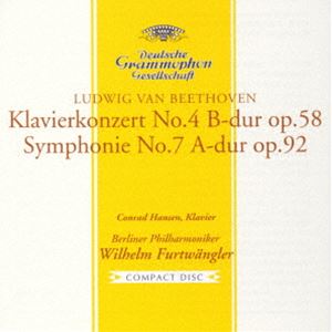 ハンゼン フルトヴェングラー（p／cond） / ベートーヴェン：ピアノ協奏曲第4番、交響曲第7番（初回生産限定盤／UHQCD） [CD]