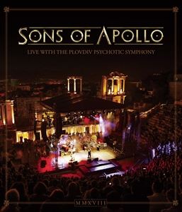 輸入盤 SONS OF APOLLO / LIVE WITH THE PLOVDIV PSYCHOTIC SYMPHONY BLU-RAY