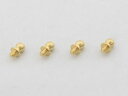 真鍮製φ4.8ピロボール (4個) L=4mm×N=3mm WP-0201 RCパーツ