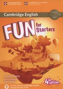 Fun for Starters Movers and Flyers 4／E Starters Teacher’s Book with downloadable audio