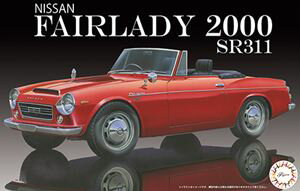 1/24 ニッサン フェアレディ2000 SR311 ID108 組み立て式プラモデル