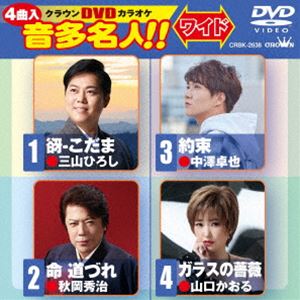 クラウンディーブイディーカラオケオンタメイジンDVD発売日2021/1/13詳しい納期他、ご注文時はご利用案内・返品のページをご確認くださいジャンル趣味・教養その他　監督出演収録時間19分組枚数1関連キーワード：カラオケ商品説明クラウンDVDカラオケ 音多名人!!［ワイド］クラウンディーブイディーカラオケオンタメイジン収録内容谺-こだま／命 道づれ／約束／ガラスの薔薇商品スペック 種別 DVD JAN 4988007293501 製作国 日本 販売元 徳間ジャパンコミュニケーションズ登録日2020/10/28