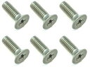 2.6×8 チタン皿ビス 6本入 プラス頭 SGT-268 RCパーツ