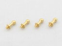 真鍮製φ4.8ピロボール (4個) L=8mm×N=3mm WP-0203 RCパーツ