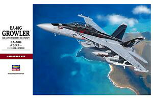 1/48 アメリカ軍 EA-18G グラウラー PT52 組み立て式プラモデルのサムネイル