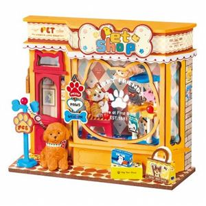DIYミニチュアハウス Pawfect Pet Shop DS045 DIYキット
