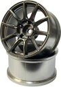 SSR GT GTX01 オフセット6 マットガンメタ(2pcs) WW-0906MG RCパーツ