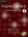 Viewpoint Level 1 Teacher’s Edition with Assessment Audio CD／CD-ROM