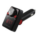 【BLUETOOTH FM TRANSMITTER】audio-technica／Bluetooth搭載FMトランスミッター／AT-FMR3BT RD