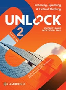 Unlock 3rd Edition Listening Speaking and Critical Thinking Level 2 Student’s Book with Digital Pack