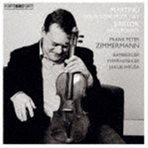 フランク・ペーター・ツィンマーマン（vn） / マルティヌー：ヴァイオリン協奏曲第1＆2番、バルトーク：無伴奏ヴァイオリン・ソナタ（ハイブリッドCD） [CD]