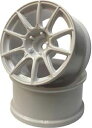 SSR GT GTX01 オフセット6 ハイトラクション ホワイト(2pcs) WW-0906HWH RCパーツ