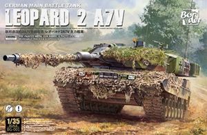 1/35 レオパルド2 A7V 主力戦車塗装済キット BG001 組み立て式プラモデル【予約】