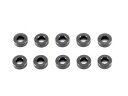 アルミスペーサー3×6×2.0mm(ブラック/10個) A006-20 RCパーツ