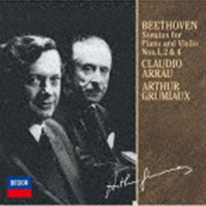 グリュミオー アルテュール ベートーベン バイオリン ソナタダイ1バン ダイ2バン ダイ4バンCD発売日2025/9/3詳しい納期他、ご注文時はご利用案内・返品のページをご確認くださいジャンルクラシック器楽曲　アーティストアルテュール・グリュミオー（vn）クラウディオ・アラウ（p）収録時間60分16秒組枚数1商品説明アルテュール・グリュミオー（vn） / ベートーヴェン： ヴァイオリン・ソナタ第1番・第2番・第4番（限定盤） ※再発売ベートーベン バイオリン ソナタダイ1バン ダイ2バン ダイ4バン50歳代を迎えたアルテュール・グリュミオーが、ベートーヴェンの大家クラウディオ・アラウと共演したソナタ集。ヴァイオリン・ソナタ第1番・第2番・第4番を収録。その芸風にさらなる奥行きを加えた円熟のグリュミオーと、アラウによるドイツ伝統の堅固な構成力が揺るぎないアンサンブルを造り上げる作品。　（C）RS限定盤／初回発売日：2011年11月2日／録音年：1975年3月24-31日、1976年4月13-17日／収録場所：アムステルダム、コンセルトヘボウ関連キーワードアルテュール・グリュミオー（vn） クラウディオ・アラウ（p） 収録曲目101.ヴァイオリン・ソナタ 第1番 ニ長調 作品12の1 第1楽章： Allegro con brio(9:27)02.ヴァイオリン・ソナタ 第1番 ニ長調 作品12の1 第2楽章： Tema con variazion(7:22)03.ヴァイオリン・ソナタ 第1番 ニ長調 作品12の1 第3楽章： Rondo.Allegro(5:09)04.ヴァイオリン・ソナタ 第2番 イ長調 作品12の2 第1楽章： Allegro vivace(6:39)05.ヴァイオリン・ソナタ 第2番 イ長調 作品12の2 第2楽章： Andante piu tosto (5:07)06.ヴァイオリン・ソナタ 第2番 イ長調 作品12の2 第3楽章： Allegro piacevole(5:09)07.ヴァイオリン・ソナタ 第4番 イ短調 作品23 第1楽章： Presto(7:49)08.ヴァイオリン・ソナタ 第4番 イ短調 作品23 第2楽章： Andante scherzoso，pi(7:54)09.ヴァイオリン・ソナタ 第4番 イ短調 作品23 第3楽章： Allegro molto(5:34)商品スペック 種別 CD JAN 4988005686572 製作年 2011 販売元 ユニバーサル ミュージック登録日2011/08/09
