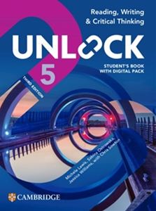 Student Book詳しい納期他、ご注文時はご利用案内・返品のページをご確認ください関連キーワード商品説明Unlock 3rd Edition Reading Writing and Critical Thinking Level 5 Student’s Book with Digital PackUnlock Reading Writing ＆ Critical Thinking Student’s Book with Digital Pack Level 5 prepares students for their academic studies by developing their reading writing critical thinking and grammar for writing. QR codes on the pages give easy access to audio of the reading passages. The accompanying video program sets the stage for each unit’s topic with lessons in both the Student’s Book and the Digital Workbook. The Student’s Digital Pack includes an eBook with interactive activities audio and videos Digital Workbook for additional practice and downloadable audio. All content is mobile-friendly and can be accessed on any device.※こちらの商品は 外国語教材 です。商品スペック 種別 グッズ Student Book JAN 9781009797573登録日2026/07/31
