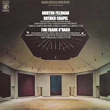 뤰벦񡡳ŷԾŹ㤨͢ MORTON FELDMAN / ROTHKO CHAPEL  FOR FRANK OHARA BLACK [LP]פβǤʤ5,128ߤˤʤޤ