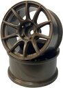 SSR GT GTX01 オフセット8 ハイトラクション ブロンズ(2pcs) WW-0908HBR RCパーツ