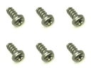 2×4チタンナベタッピングビス 6本入 NGP-204 RCパーツ