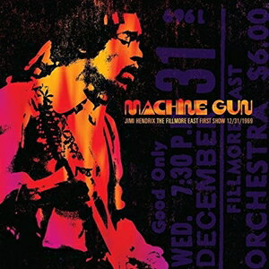 輸入盤 JIMI HENDRIX / MACHINE GUN ： THE FILLMORE EAST FIRST SHOW 12／31／1969 CD