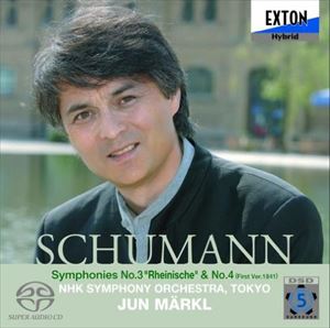 Symphony - メルクル／NHK交響楽団 / シューマン交響曲全集 Vol.2 交響曲 第3番 ライン ＆ 第4番 （第1稿1841年） [CD]