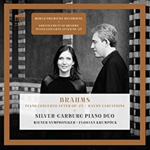輸入盤 SILVER GARBURG PIANO DUO / BRAHMS ： 4 HAND PF CONCERTO [CD]