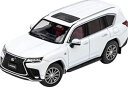 1/64 LEXUS LX600 F Sport ホワイト KS039-248 完成品ミニカー