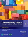 Contemporary Topics 4／E： Level 1 Student Book w／Essential Online Resource