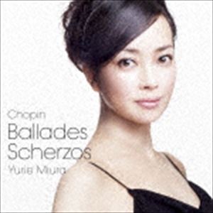 CHOPIN： BALLADES ＆ SCHERZOSCD発売日2018/5/16詳しい納期他、ご注文時はご利用案内・返品のページをご確認くださいジャンルクラシック器楽曲　アーティスト三浦友理枝（p）収録時間81分09秒組枚数2商品説明三浦友理枝（p） / ショパン：バラード＆スケルツォCHOPIN： BALLADES ＆ SCHERZOS深い“読み”と確かな技術で定評のある三浦友理枝のショパン。エチュード集やプレリュード集のアルバムは高い評価を受けました。6枚目のソロ・アルバムとして選んだのは数年越しの企画というショパンの「バラード」と「スケルツォ」。いずれもショパンの若い頃から晩年にわたって書かれた作品群で、通して聴けば彼の人生の深化をたどる旅のようです。万全の準備で臨んだ4日間のセッション録音によって、作品のすべての音を息づかせる圧巻の演奏が誕生しました。　（C）RS録音年：2018年2月19日〜22日／収録場所：稲城市立iプラザ関連キーワード三浦友理枝（p） 収録曲目101.バラード 第1番 ト短調 作品23(10:07)02.バラード 第2番 ヘ長調 作品38(8:15)03.バラード 第3番 変イ長調 作品47(7:55)04.バラード 第4番 ヘ短調 作品52(12:29)201.スケルツォ 第1番 ロ短調 作品20(11:00)02.スケルツォ 第2番 変ロ短調 作品31(11:21)03.スケルツォ 第3番 嬰ハ短調 作品39(7:54)04.スケルツォ 第4番 ホ長調 作品54(12:04)商品スペック 種別 CD JAN 4988064259649 製作年 2018 販売元 エイベックス・エンタテインメント登録日2018/03/29