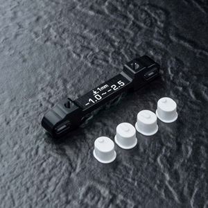 アルミ製調整式サスペンションマウント（-1.0〜2.5）（ブラック） 820155BK RCパーツ