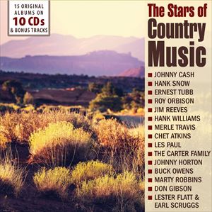 輸入盤 VARIOUS / STARS OF COUNTRY ： 15 ORIGINAL ALBUMS [10CD]