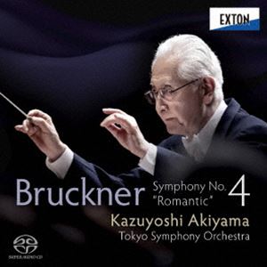 秋山和慶 東京交響楽団 / ブルックナー：交響曲 第4番「ロマンティック」（HQ-Hybrid CD） [CD] guruguru2-13774179 ぐるぐる王国 楽天市場店 パッケージ画像