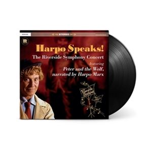 輸入盤 HARPO MARX / HARPO SPEAKS! - THE RIVERSIDE SYMPHONY CONCERT FEATURING PETER AND THE WOLF （BLACK） [LP]