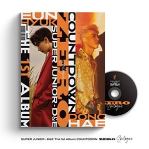 輸入盤 SUPER JUNIOR D＆E 1ST ALBUM ： COUNTDOWN ： ZERO VER EPILOGUE [CD]