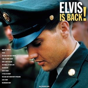 輸入盤 ELVIS PRESLEY / ELVIS IS BACK （COLOR VNL） LP