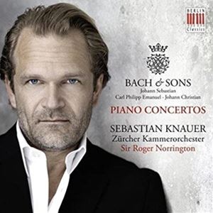 BACH ＆ SONSCD発売日2011/10/1詳しい納期他、ご注文時はご利用案内・返品のページをご確認くださいジャンルクラシックその他　アーティストセバスティアン・クナウアーSEBASTIAN KNAUER収録時間組枚数商品説明SEBASTIAN KNAUER / BACH ＆ SONSセバスティアン・クナウアー / バッハと息子たち収録内容収録曲J.S.バッハ：協奏曲BWV.1052、BWV.1053C.P.E.バッハ：協奏曲H.417J.C.バッハ：協奏曲Op.7-5演奏セバスティアン・クナウアー（ピアノ）ロジャー・ノリントン指揮チューリッヒ室内管弦楽団関連キーワードセバスティアン・クナウアー SEBASTIAN KNAUER 商品スペック 種別 CD 【輸入盤】 JAN 0885470002705登録日2021/08/04