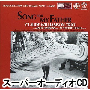 クロードウィリアムソントリオ ソング フォー マイ ファーザーSACD発売日2018/1/17詳しい納期他、ご注文時はご利用案内・返品のページをご確認くださいジャンルジャズ・フュージョン海外ジャズ　アーティストザ・クロード・ウィリアムソン・トリオ収録時間組枚数1商品説明ザ・クロード・ウィリアムソン・トリオ / ソング・フォー・マイ・ファーザーソング フォー マイ ファーザージャズ・スタンダードを集めてクロードのスイングするハード・バビッシュな演奏を十分に堪能できるアルバム。「ワーク・ソング」、などピアノ・トリオでファンキー・フィー・リングを楽しむことができる。（C）RS紙ジャケット／録音年:1998年12月26日／収録場所:ロサンゼルス、ベイカリー・スタジオ※こちらの商品は【スーパーオーディオCD】のため、対応する機器以外での再生はできません。関連キーワードザ・クロード・ウィリアムソン・トリオ 商品スペック 種別 SACD JAN 4571292519748 販売元 ポニーキャニオン登録日2018/05/10