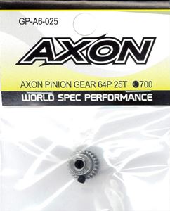 AXONピニオンギヤ 64P 25T GP-A6-025 RCパーツ