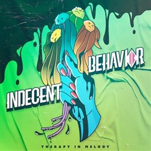 輸入盤 INDECENT BEHAVIOR / THERAPY IN MELODY （TRANSLUCENT RED） [LP]