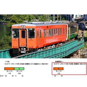 JR東日本キハ110形（只見線・首都圏色）（動力付き） 50775 Nゲージ【予約】